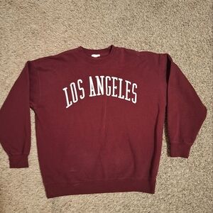 Womens oversized sweatshirt pullover